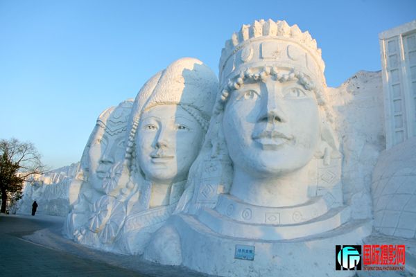 太阳岛雪雕