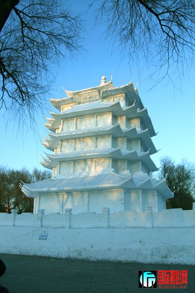 太阳岛雪雕