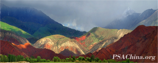 SALON praise-ƷɽColorful mountain.jpg